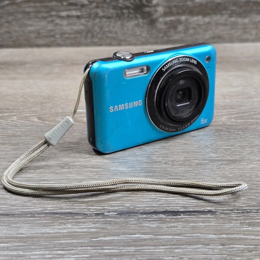 Samsung SL Series SL605 12.2MP Digital Camera Blue EC-SL605BPUUS for parts
